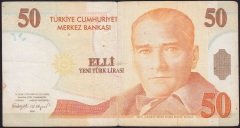 8.Emisyon 50 YTL B39 104240 Çok Temiz