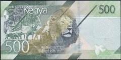 Kenya 500 Şiling 2019 Çil AA Pick 55
