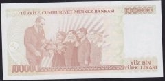 7.EMİSYON 3.TERTİP 100000 LİRA J65 622230 ÇİLALTI ÇİL