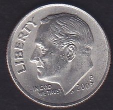 AMERİKA 1 DIME 2003 P