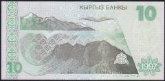 Kırgızistan 10 Som 1997 Çil Pick 14