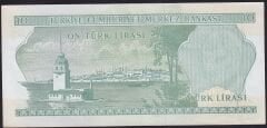 6.Emisyon 2.Tertip 10 Lira K47 125650 Çilaltı