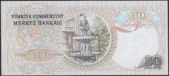 6.Emisyon 1.Tertip 50 Lira H41 768542 Çil