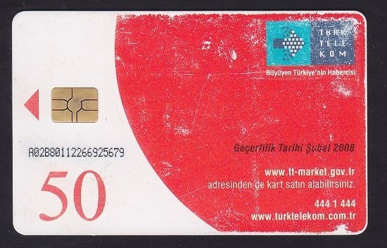 TÜRK TELEKOM 50 KONTÖR - AVRO 1920-23 2 UÇAK -SKT ŞUBAT 2008