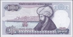 7.Emisyon 2.Tertip 1000 Lira G77 666766 Çilaltı Çil