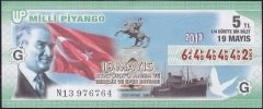 2013 19 Mayıs Çeyrek Bilet - G Serisi
