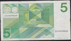HOLLANDA 5 GULDEN 1973 ÇOK TEMİZ