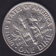 AMERİKA 1 DIME 1988 P