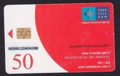 TÜRK TELEKOM 50 KONTÖR - SUALTI -TÜPLÜ KURT -SKT HAZİRAN 2007