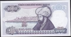 7.Emisyon 2.Tertip 1000 Lira G62 501367 Çil