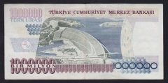 7.EMİSYON 2.TERTİP 1 000 000 LİRA J77 579606 ÇOK ÇOK TEMİZ eski para