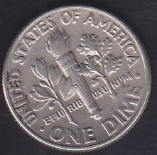 AMERİKA 1 DIME 1986 D