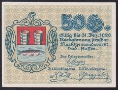 AVUSTURYA 50 PFENNİNG NOTGELD 1920 ÇİL