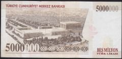 7.Emisyon 5 000 000 Lira J29 779561 Çok Temiz+