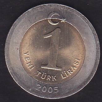 2005 Yılı 1 Lira