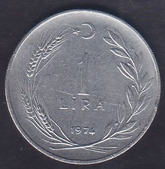 1974 YILI 1 LİRA