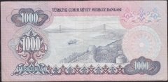 6.Emisyon 2.Tertip 1000 Lira D73 503980 Çok Temiz +
