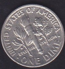 AMERİKA 1 DIME 1986 P
