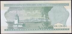 6.Emisyon 2.Tertip 10 Lira K39 3512XX Çilaltı Çil