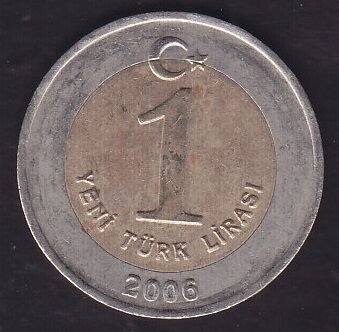 2006 Yılı 1 Lira