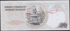 6.Emisyon 1.Tertip 50 Lira H17 155593 Çil