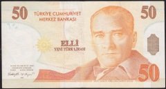 8.Emisyon 50 YTL C56 584474 Çok Temiz