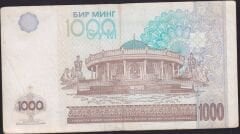 Özbekistan 1000 CYM 2001 Çok Temiz
