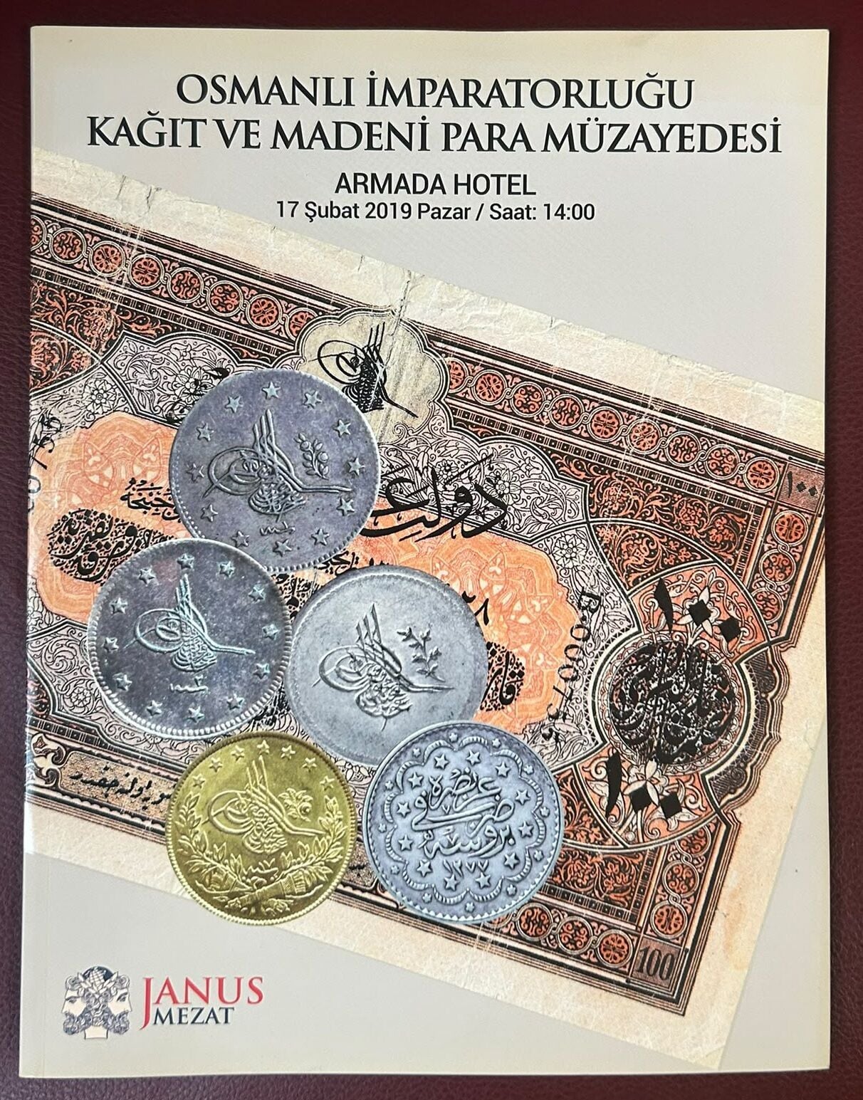 Janus Mezat Müzayede Kataloğu 17 Şubat 2019 Resimli 100 Sayfa