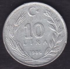 1986 Yılı 10 Lira