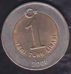 2006 Yılı 1 Lira