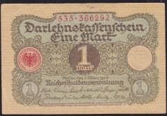 Almanya 1 Mark 1920 Çilaltı Çil