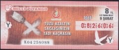 2013 9 ŞUBAT YARIM BİLET Y SERİSİ