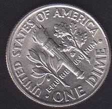AMERİKA 1 DIME 1992 D