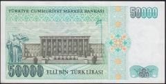 7.Emisyon 1.Tertip 50000 Lira A14 680697 Çilaltı Çil