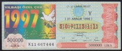 1996 31 ARALIK YARIM BİLET