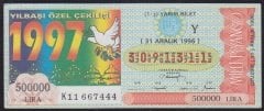 1996 31 ARALIK YARIM BİLET