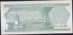 6.Emisyon 2.Tertip 10 Lira K27 248957 Çilaltı Çil