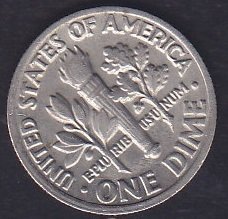 AMERİKA 1 DIME 1983 P