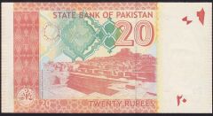 Pakistan 20 Rupee 2010 Çil
