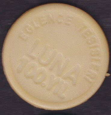 Luna 100.yıl Lunapark Jetonu Sarı