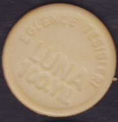 Luna 100.yıl Lunapark Jetonu Sarı