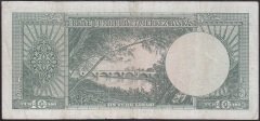 5.EMİSYON 6.TERTİP 10 LİRA B47 206023 ÇOK TEMİZ ( DÜZLENMİŞ)
