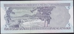 6.EMİSYON 2.TERTİP 5 LİRA J87 229512 ÇÇT + eski kağıt para fiyatları