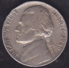 Amerika 5 Cent 1946
