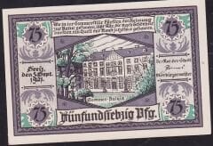 Almanya 75 Pfennig Notgeld 1921 Çil