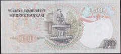 6.Emisyon 1.Tertip 50 Lira G89 045452 Çil