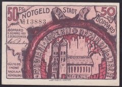 ALMANYA 50 PFENNİNG NOTGELD 1921 ÇİL