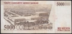 7.Emisyon 5 000 000 Lira I55 338503 Çok Temiz+
