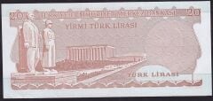 6.Emisyon 4.Tertip 20 Lira I79 938843 Çilaltı
