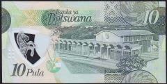 Botswana 10 Pula 2020 Çil Polimer 4747